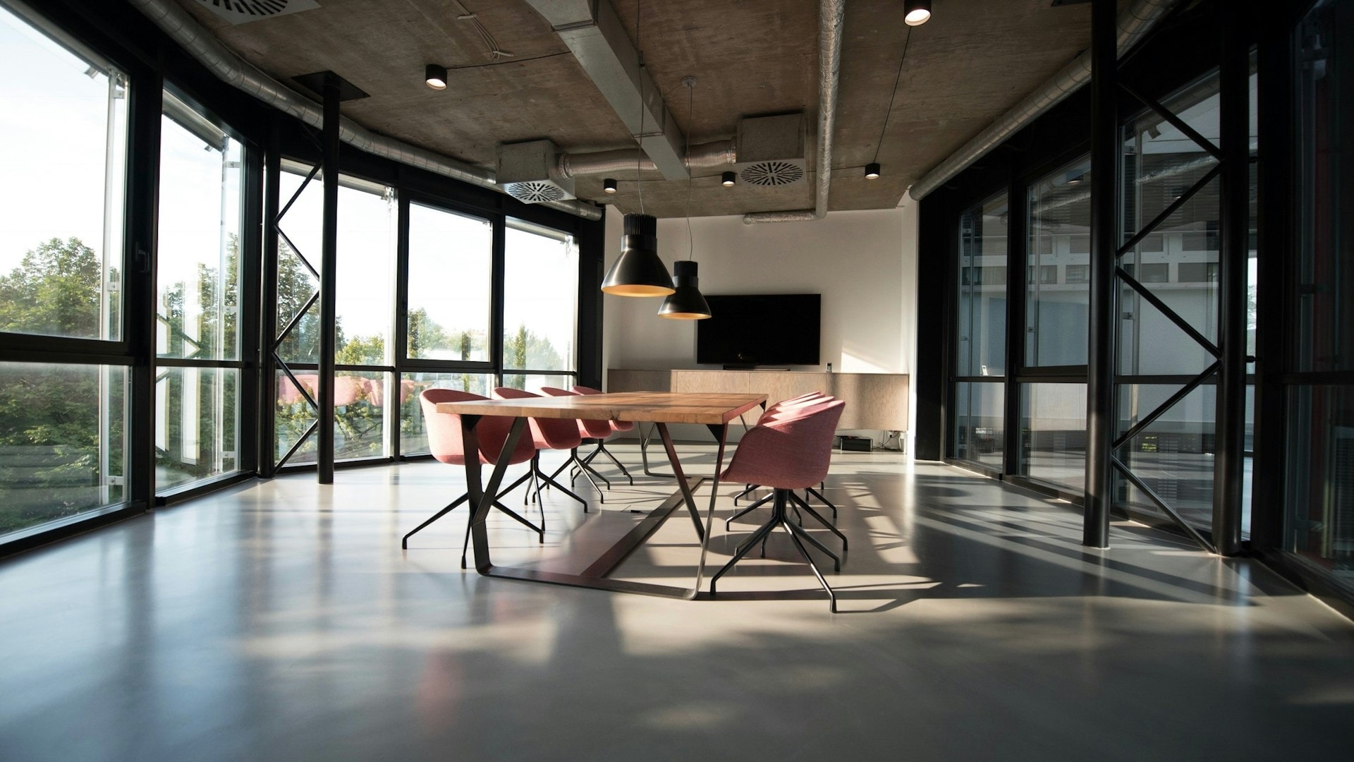 Modern technology office